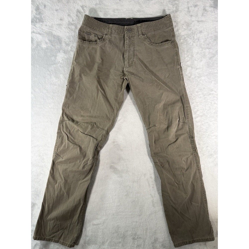 Kuhl Revolvr Pants Mens 34x34 Green Vintage Patina Dye Outdoor 5232